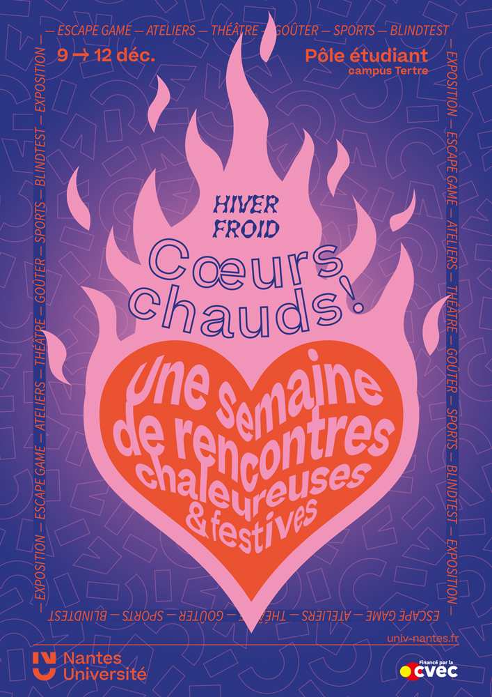 Affiche de l'événement Hiver froid, coeurs chauds !