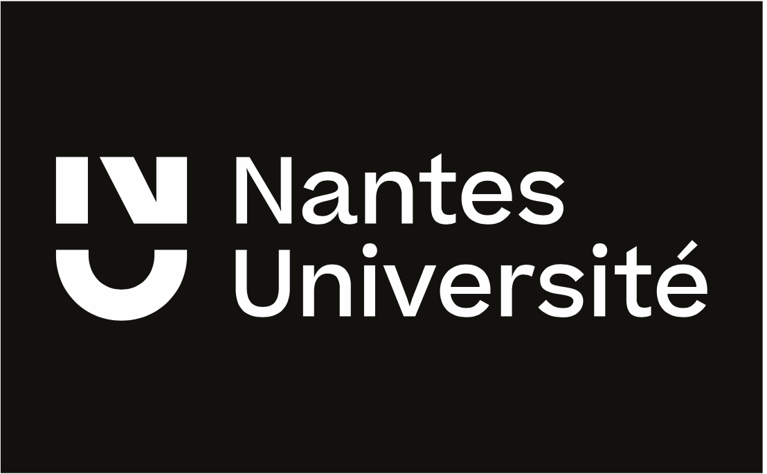 Aperçu du logo de Nantes Université en blanc