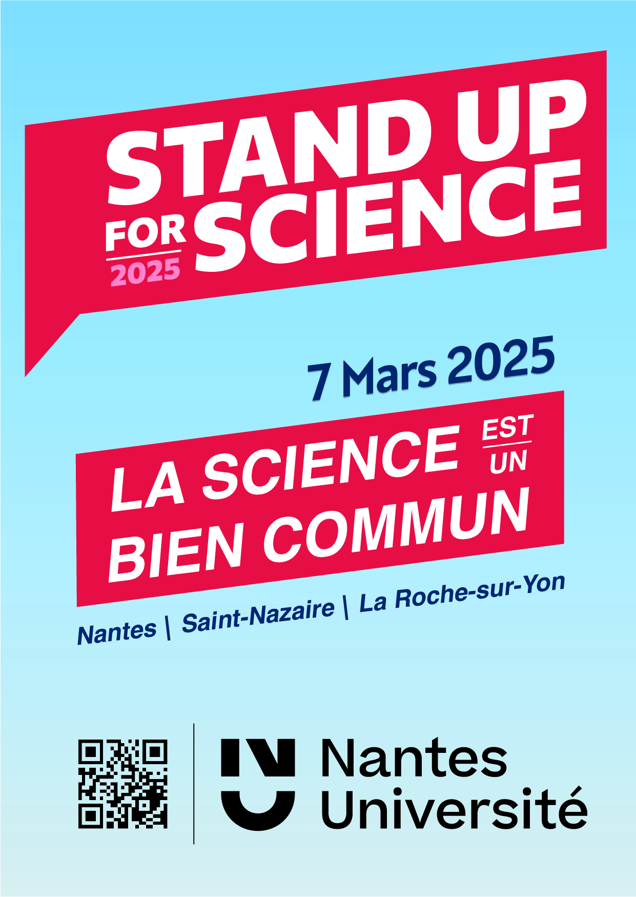 Stand up for Science Nantes Université